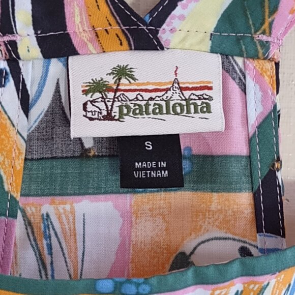 Patagonia Women's Pataloha Sleeveless Romper Milkweed & Island Seeds Size Small - Picture 3 of 9
